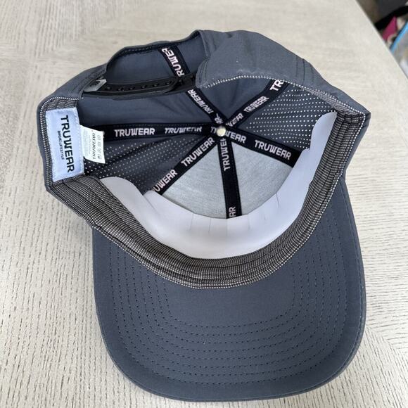 Truwear‎ Birdie 2.0 Charcoal Snapback Hat One Size NWT Golf Cap Adjustable - Picture 4 of 6